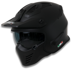 Sway SW 726X Tokyo Matt Black Modüler Motosiklet Kaskı