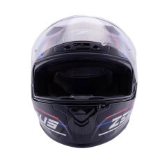 Zeus ZS-826 Pearl Black Blue BK15 Kapalı Kask (Pinlock Dahil)