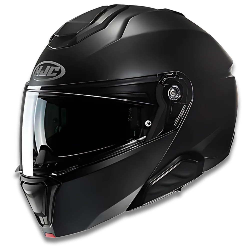 HJC i91 Mat Siyah Çene Açılır Motosiklet Kaskı - Semi Flat Black