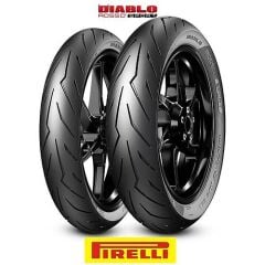 Pirelli Set 100/80-17 ve 130/70-17 Diablo Rosso Sport Ön Arka Takım