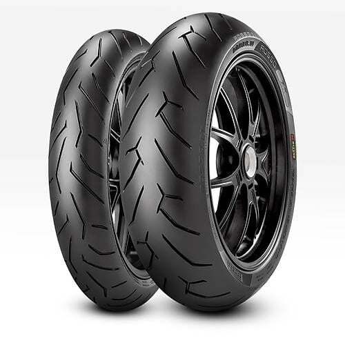 Pirelli Set 120/70ZR17 ve 180/55ZR17 Diablo Rosso II Ön Arka Takım