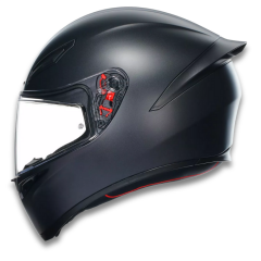 AGV K1 S Mono Matt Black Kapalı Motosiklet Kaskı - Mat Siyah
