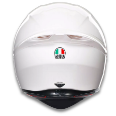 AGV K1 S Mono White Kapalı Motosiklet Kaskı - Beyaz
