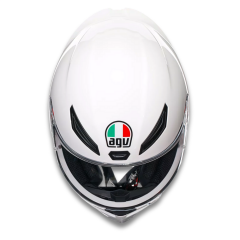 AGV K1 S Mono White Kapalı Motosiklet Kaskı - Beyaz