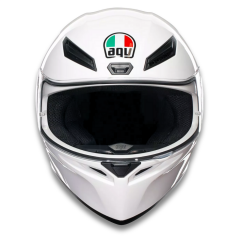 AGV K1 S Mono White Kapalı Motosiklet Kaskı - Beyaz
