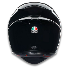 AGV K1 S Mono Black Kapalı Motosiklet Kaskı - Parlak Siyah S