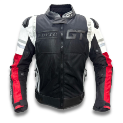 Forte GT Titan Kırmızı Siyah Hörgüçlü Motosiklet Montu - 2003001