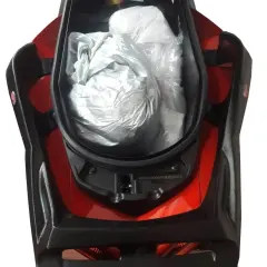 GP Kompozit Yamaha XMAX 250-400 2018-2026 Uyumlu Arka Çanta Demiri Siyah