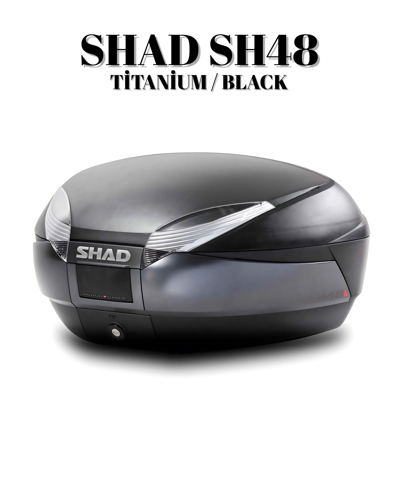 Shad SH48 Füme/Siyah Arka Çanta