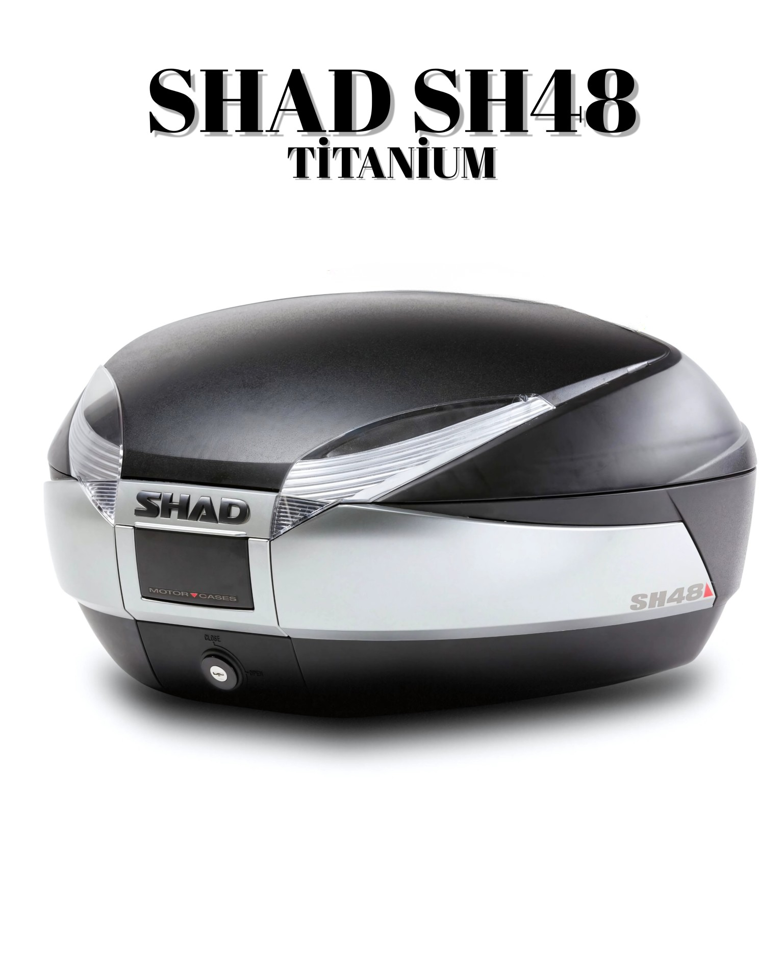 Shad SH48 Titanium/Siyah Arka Çanta