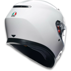 AGV K3 Mplk Configuration Mono White Kapalı Motosiklet Kaskı