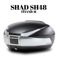 Shad SH48 Titanium/Siyah Arka Çanta