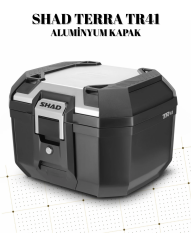 Shad TR41 Terra Alüminyum Çanta (Siyah-Gümüş)