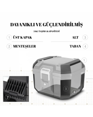 Shad TR41 Terra Çanta (Siyah)