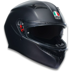 AGV K3 Mono Matt Black Kapalı Motosiklet Kaskı