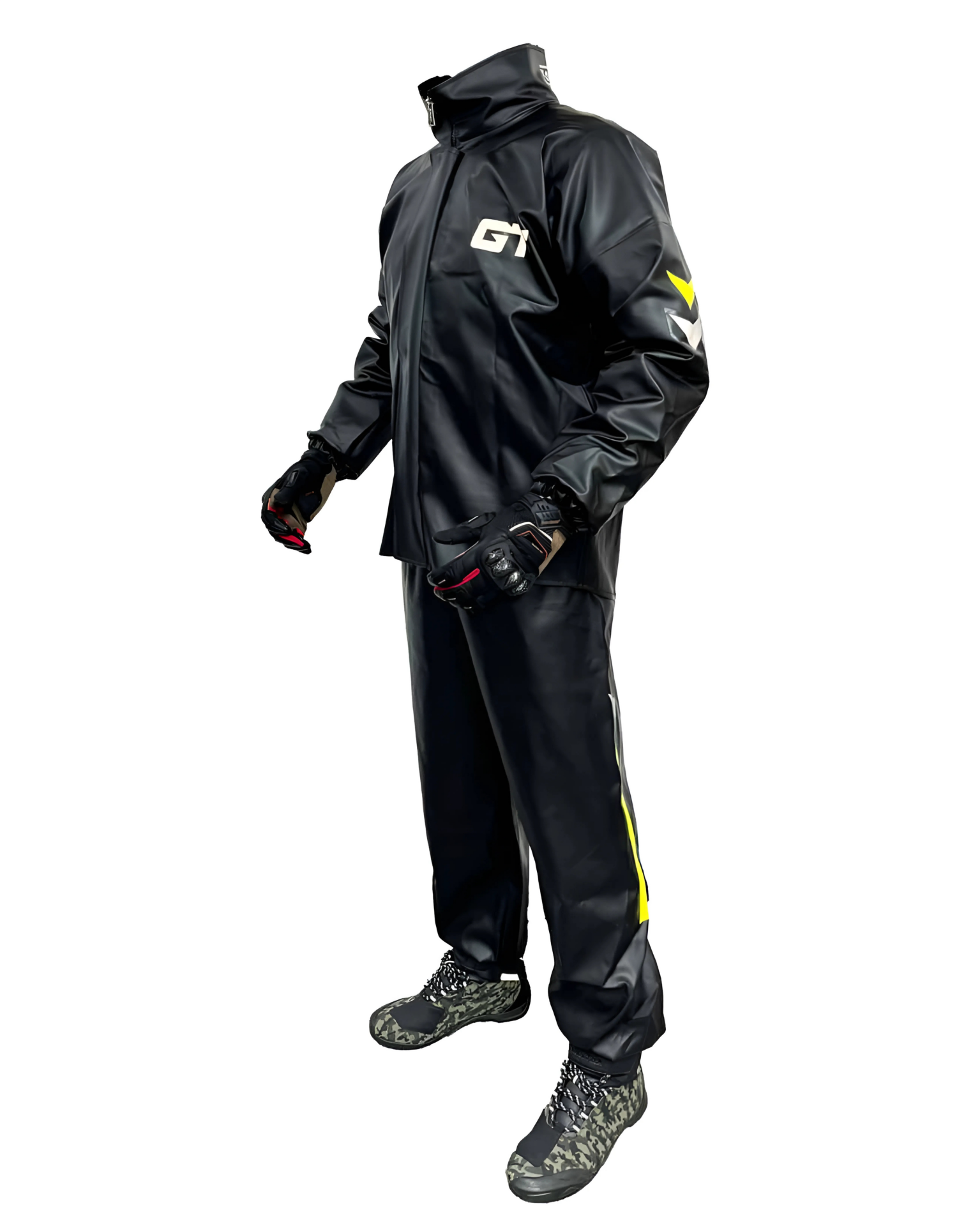 Forte GT 1138 Siyah Yağmurluk Alt Üst Takım