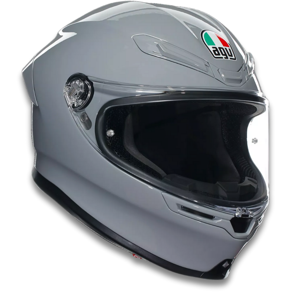 AGV K6 S Mono Nardo Gri Kapalı Motosiklet Kaskı - N Grey