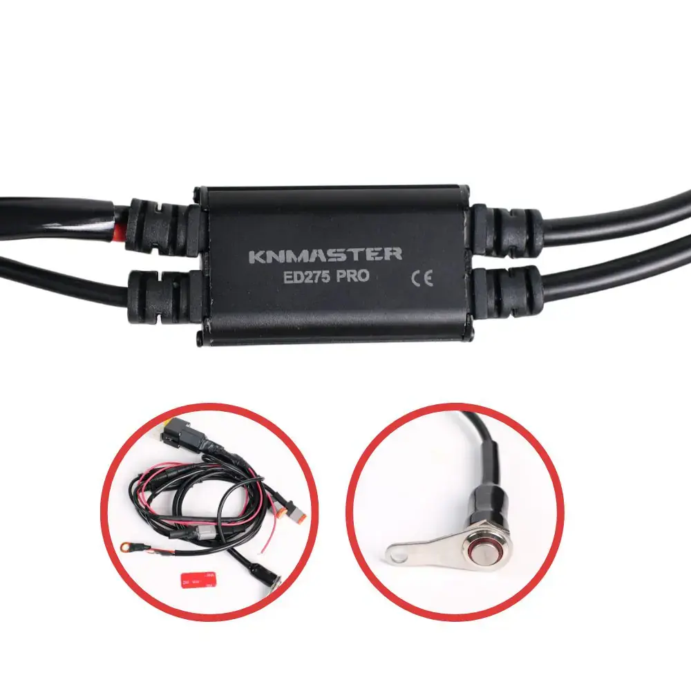 Knmaster ED-275 PRO A Röleli Motosiklet Ön Çakar Devresi