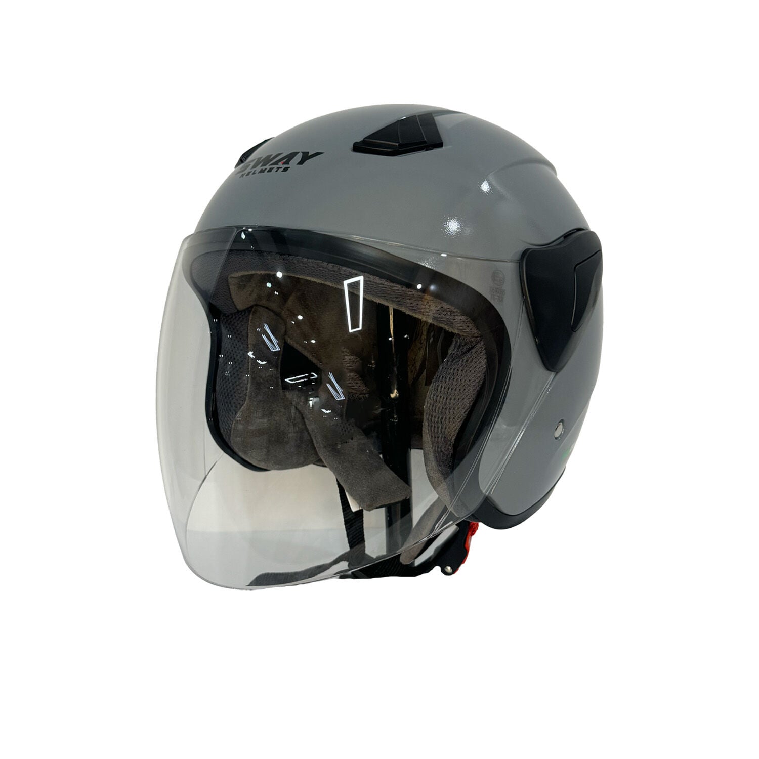 SWAY SW 733 Y Gri Yarım Kask