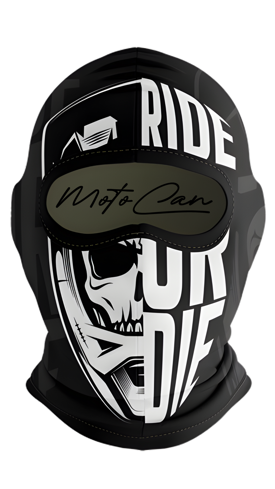 Desenli Mevsimlik Motorcu Maskesi Ve Balaklavası - Model 1