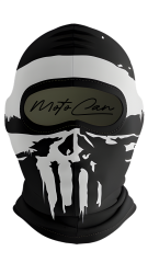 Desenli Mevsimlik Motorcu Maskesi Ve Balaklavası - Model 4