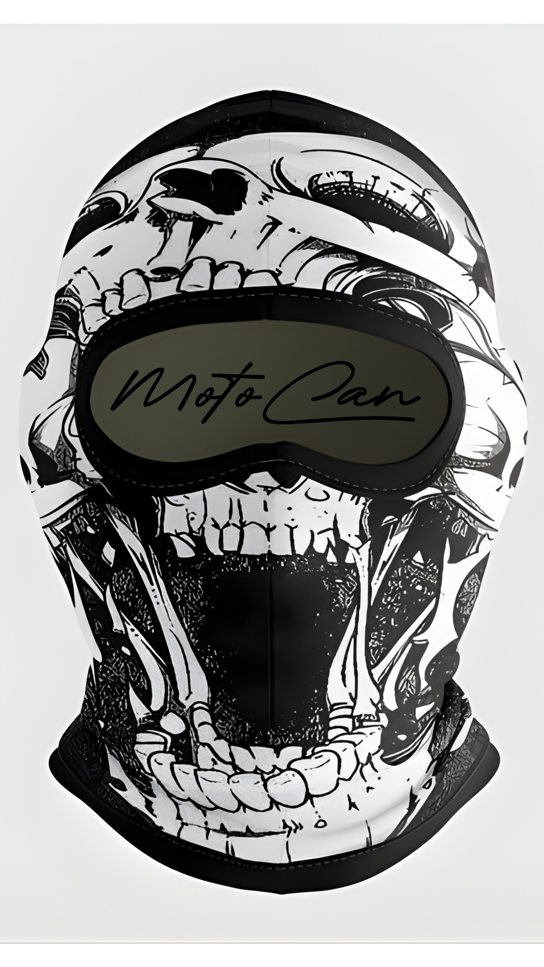 Desenli Mevsimlik Motorcu Maskesi Ve Balaklavası - Model 8