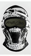 Desenli Mevsimlik Motorcu Maskesi Ve Balaklavası - Model 8