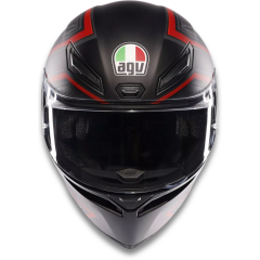 AGV K1 S Sling Matt Black Red Kapalı Motosiklet Kaskı