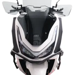 GP Kompozit Honda PCX 125 / 150 2025-2026 Uyumlu Üst Bacak Koruma Siyah