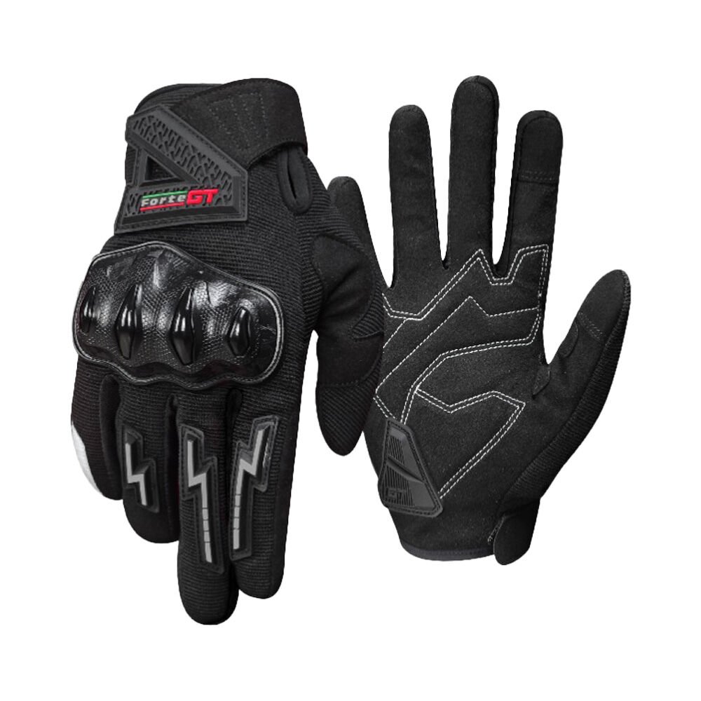 Forte GT 13W Korumalı Motosiklet Eldiveni - CE & EN13594:2015 M