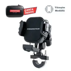 KNMASTER TT‑870 Titreşim Önleyicili Motosiklet Telefon Tutucu