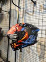 KYT TT-REVO Full-Face Motosiklet Kask – Magnet Matt