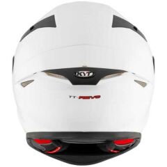 KYT TT-REVO Full-Face Motosiklet Kask – Plain White