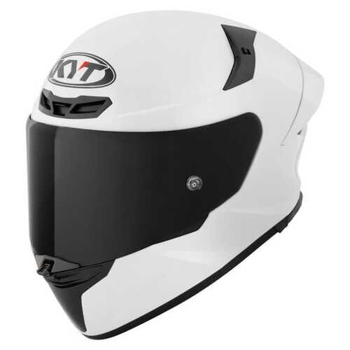 KYT TT-REVO Full-Face Motosiklet Kask – Plain White