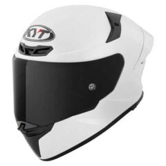 KYT TT-REVO Full-Face Motosiklet Kask – Plain White