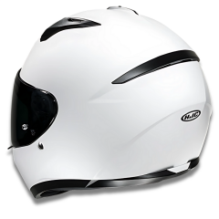 HJC C10 Beyaz Kapalı Motosiklet Kaskı - White