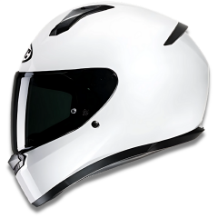 HJC C10 Beyaz Kapalı Motosiklet Kaskı - White