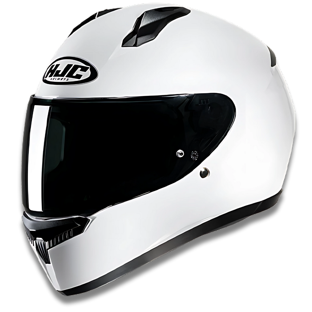 HJC C10 Beyaz Kapalı Motosiklet Kaskı - White