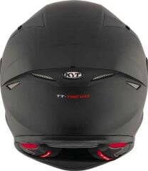KYT TT-REVO Full-Face Motosiklet Kask – Plain Matt Black
