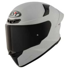 KYT TT‑REVO Full-Face Motosiklet Kask – Plain Matt Grey