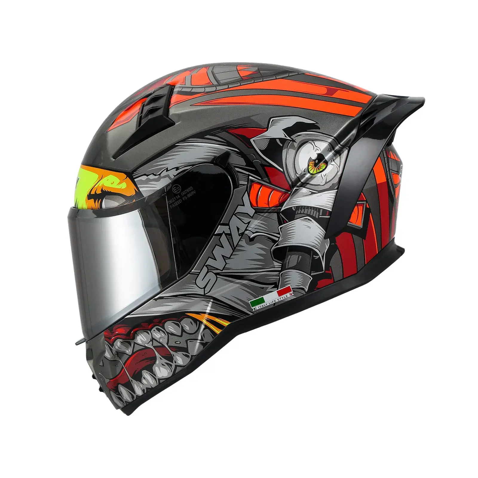 SWAY SW‑869 Veno Full‑Face Motosiklet Kask