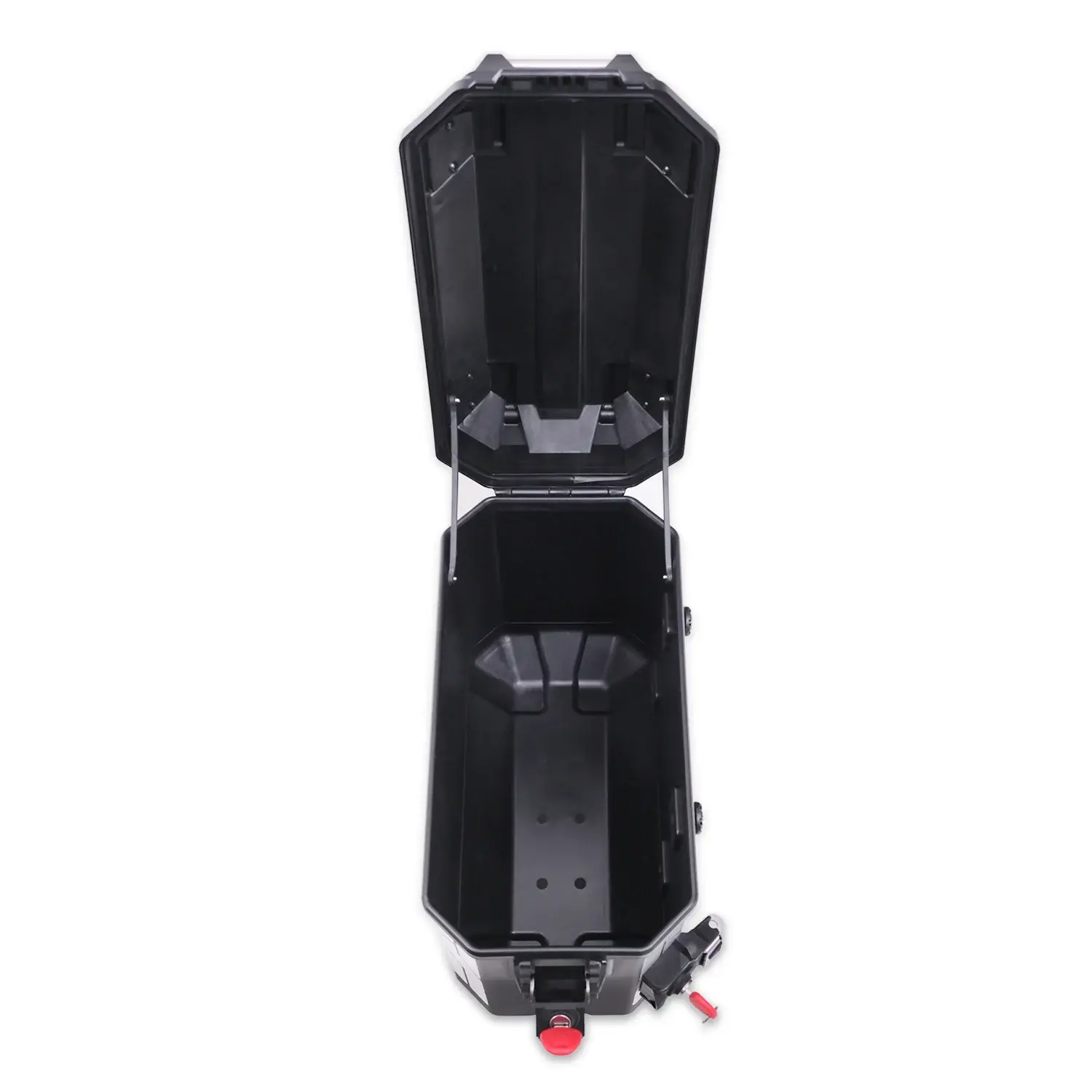 GP Kompozit Universal 26 lt x 2 Plastik Motosiklet Yan Çanta Seti Siyah