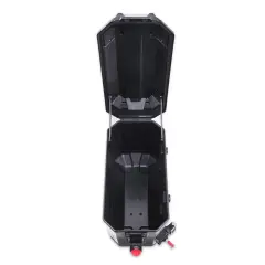 GP Kompozit Universal 26 lt x 2 Plastik Motosiklet Yan Çanta Seti Siyah
