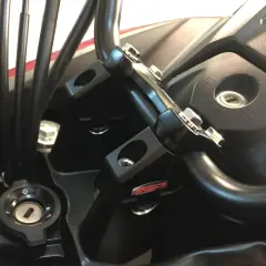 GP Kompozit Honda NC 700 X-S / NC 750 X-S 2012-2026 Uyumlu Gidon Yükseltme Siyah