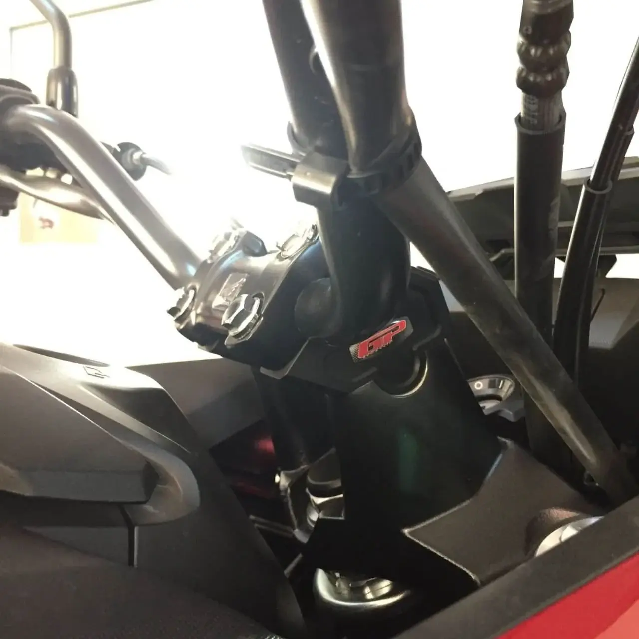 GP Kompozit Honda NC 700 X-S / NC 750 X-S 2012-2026 Uyumlu Gidon Yükseltme Siyah