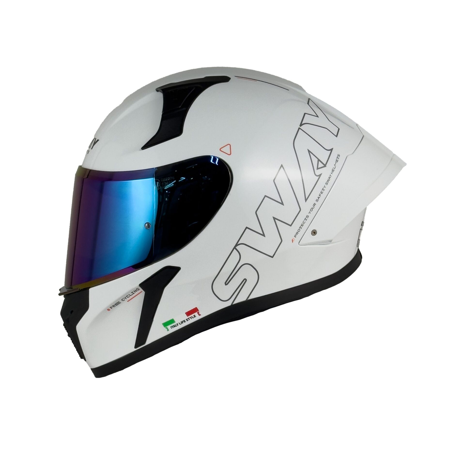 SWAY F357 Kask White