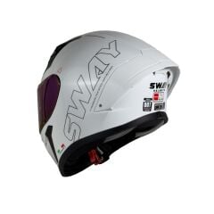 SWAY F357 Kask White