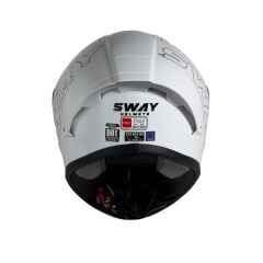 SWAY F357 Kask White
