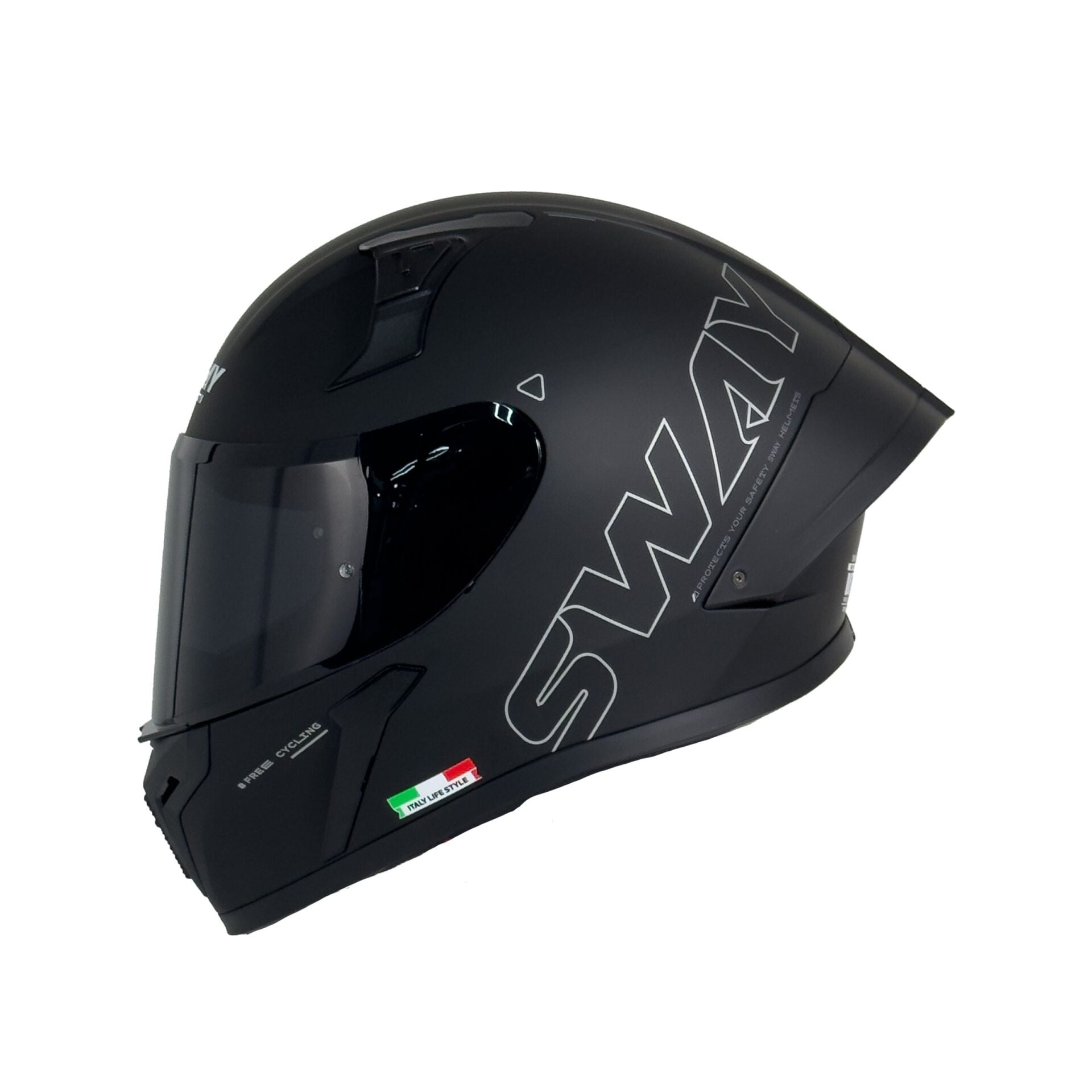 SWAY F357 Kask Matt Black