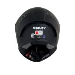 SWAY F357 Kask Matt Black